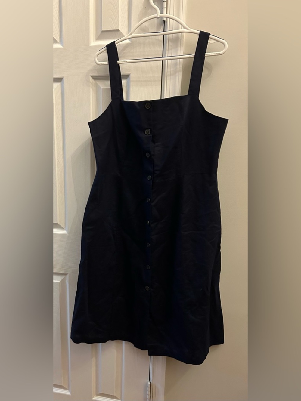 Gap Navy Cotton-Linen Dress
